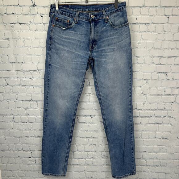 Levis 541 Athletic Taper Fit Jeans Levi Strauss Denim Blue Mens 30x32 - Picture 2 of 8